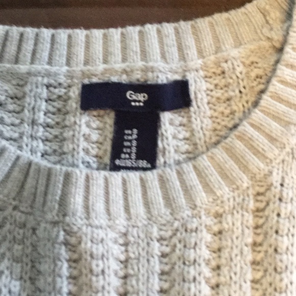 Round neck GAP gray sweater - Picture 2 of 2
